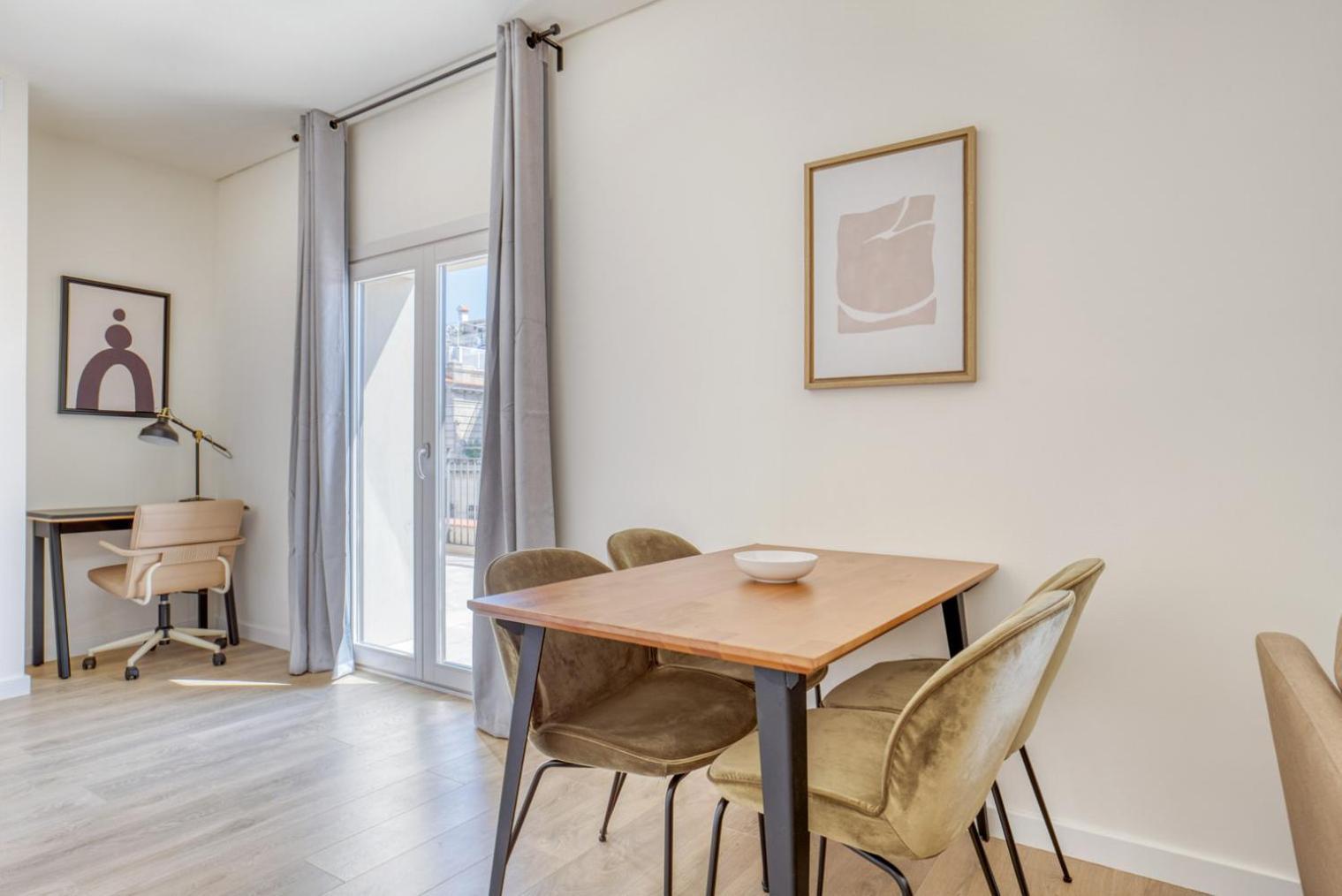 Apartamento Renovated La Dreta De Leixample 2br W Terrace Bcn-88